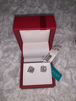 14k diamond earrings