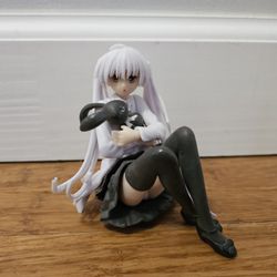 Sora Kasugano Figure - Yosuga no Sora Anime PVC Statue - Sitting with Rabbit *Great Bridge*