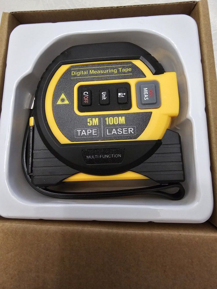 3 In  1  Laser Tape Measure