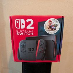 Nintendo Switch 2 Console Mario Kart World Bundle Set Combo