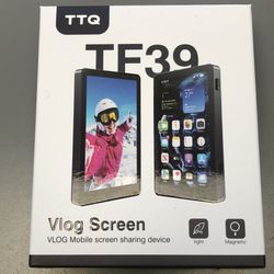 NEW*👉🏻TTQ Vlog Screen Selfie Monitor (Silver Lake)