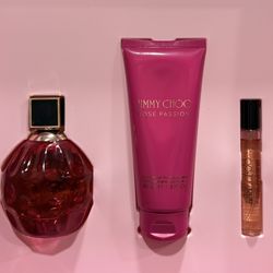 Jimmy Choo Rose Passion Perfume Set 