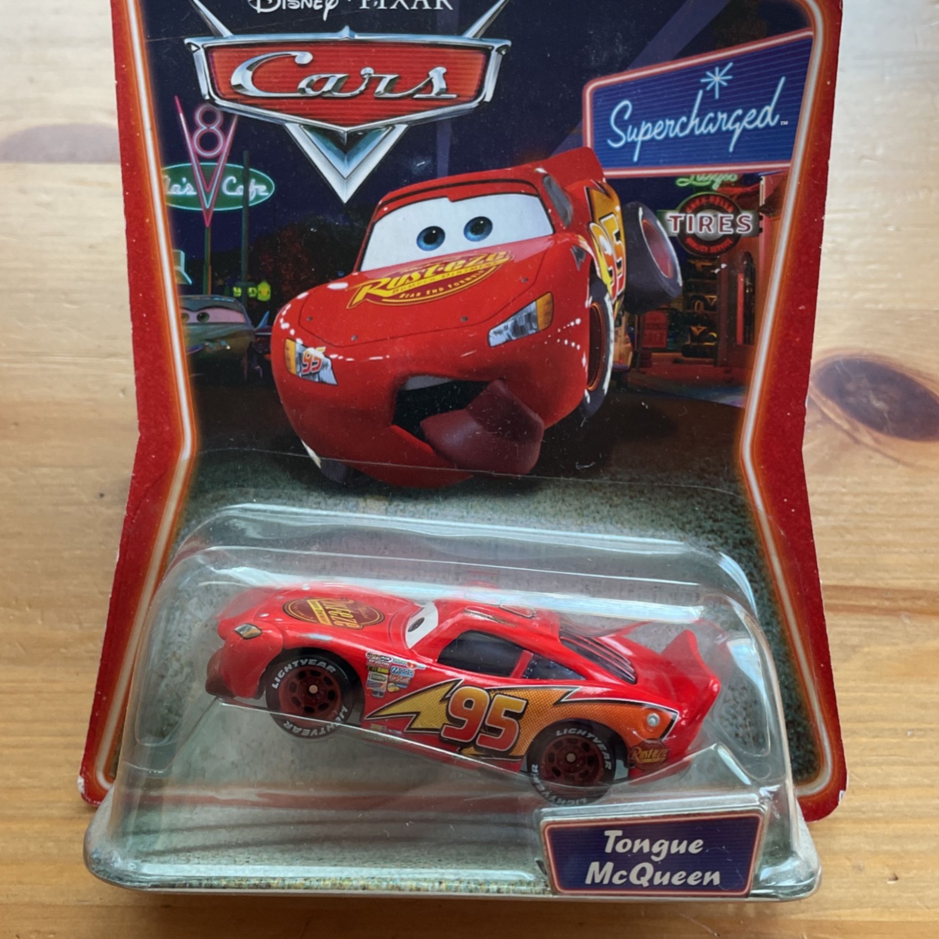 Disney Pixar Cars, Tongue Lightning McQueen
