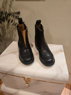 Princess toe equestrian riding shoes