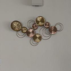 1 Meter Metal Wall Art