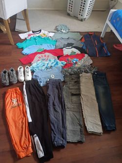 Ropa para niño size 6_7_8 anos