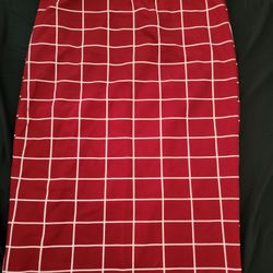 Long Pencil Skirt 