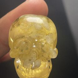 Citrine Skull 