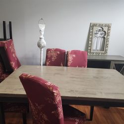 Everything Must Go!!!! Distressed Dining Room Table 