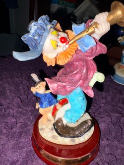 Monnet Collection Clown and Monkey Figurine