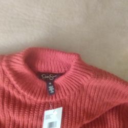 Jessica Simpson Sweater Red Small Women's