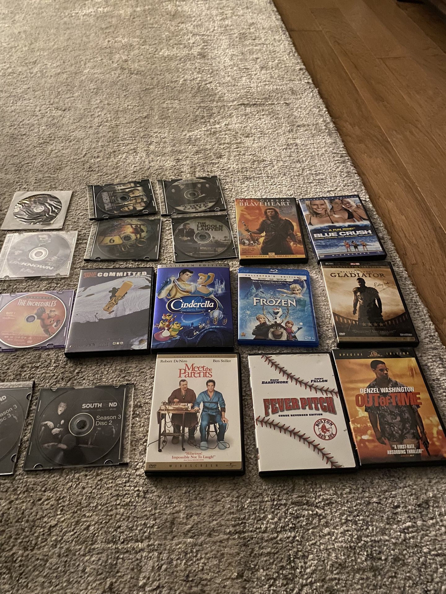 22 DVD’s/ Blu Rays For Sale