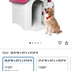 Dog House With Door
