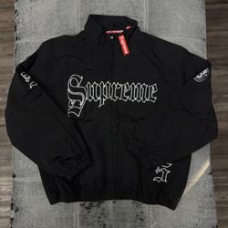 Supreme Old English Track Jacket Black