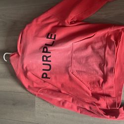 mens medium purple hoodie