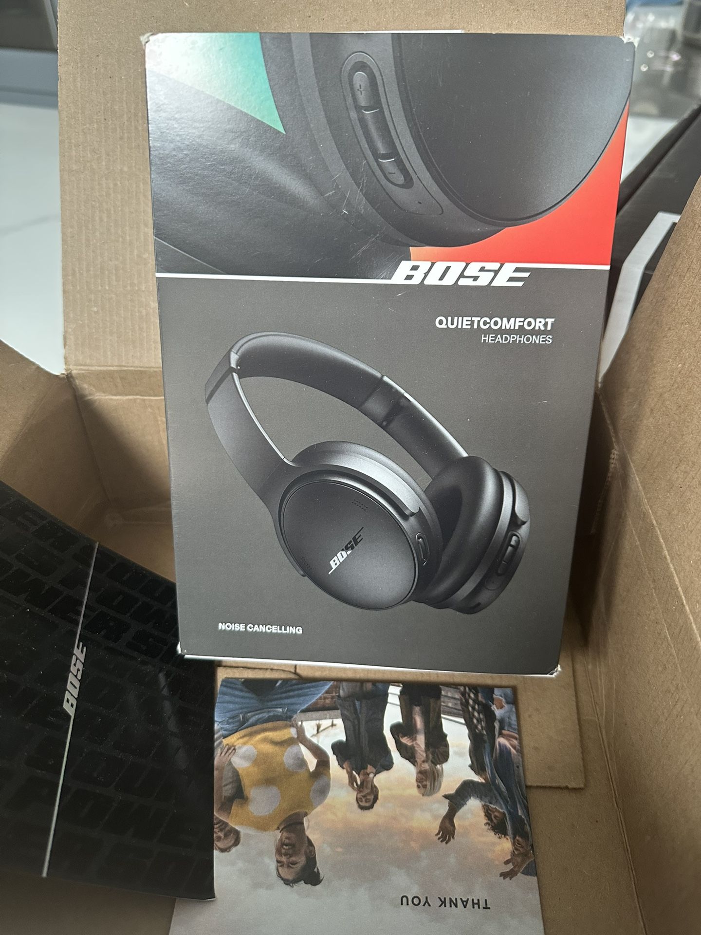 Bose QuietComfort Wireless Over-Ear Active Noise Canceling Headphones (1 Year Warranty )