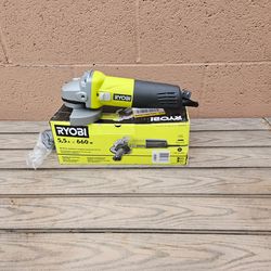 Ryobi 4 1/2 angle grinder