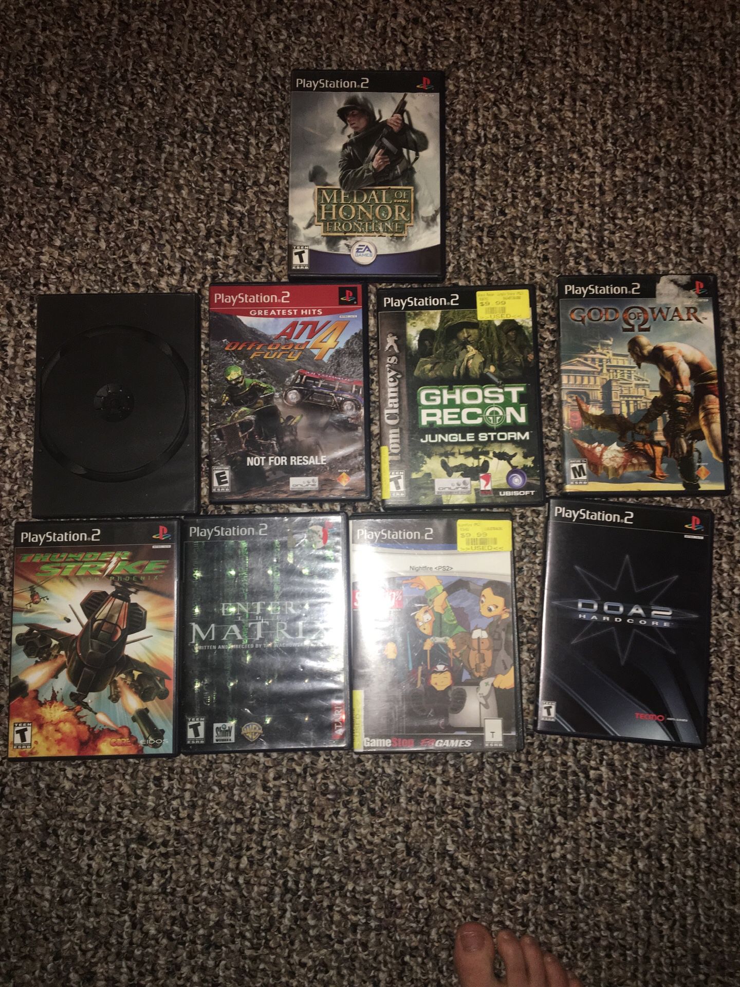Large Lot of PS2 Games