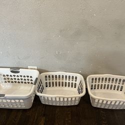 Laundry baskets- set of 3