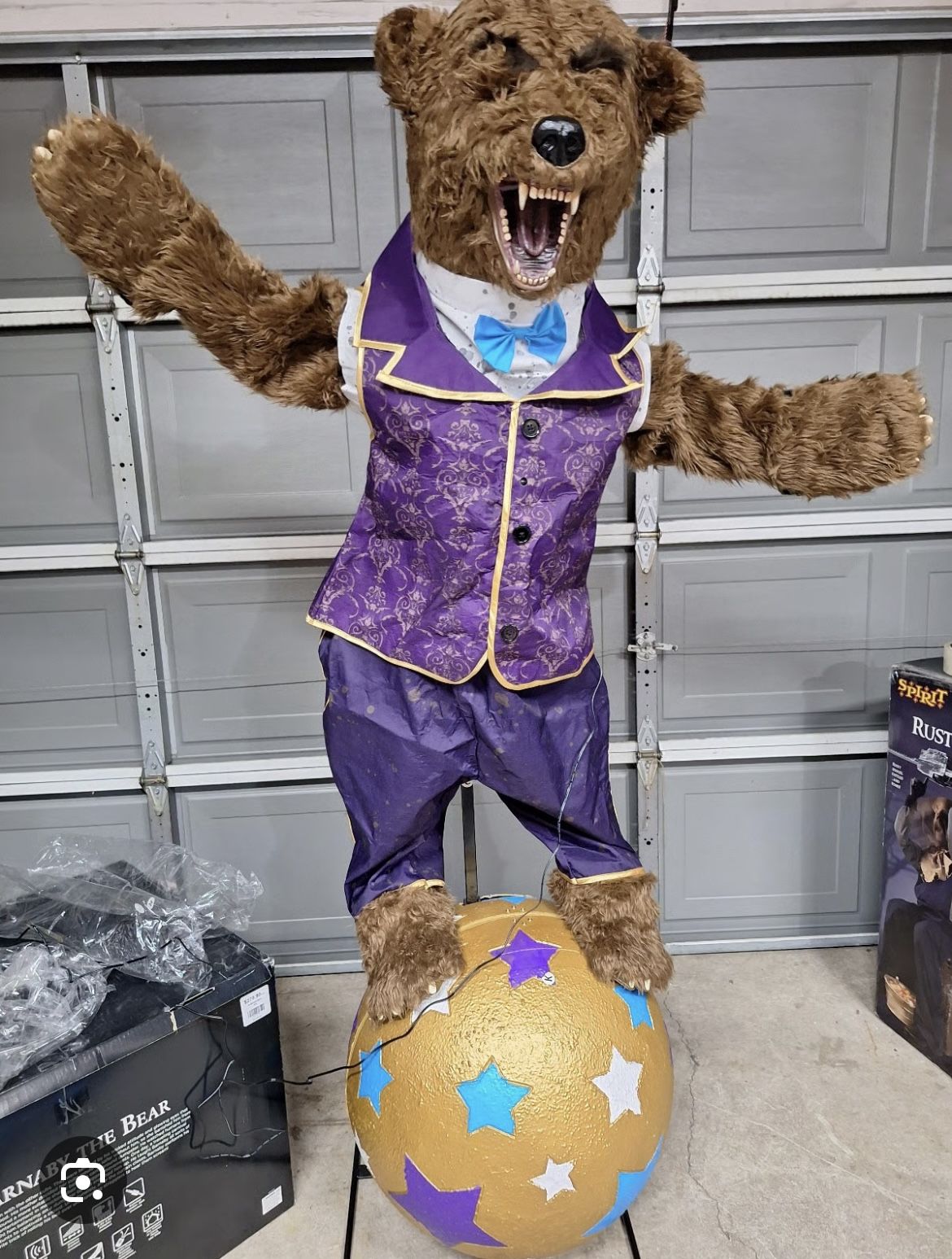Barnaby The Bear. Halloween Decorations