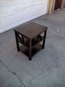 Small Side Table - Solid Wood. 19in Wide - 21in Tall - 16in Deep.