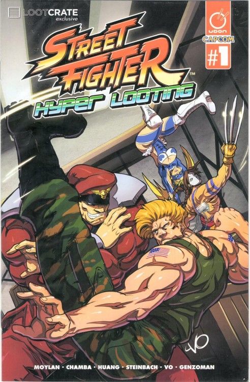 Loot Crate exclusive Street Fighter Hyper Looting