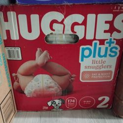 HUGGIES SIZE 2 $40