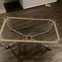 Sturdy Glass Dining Room Table 