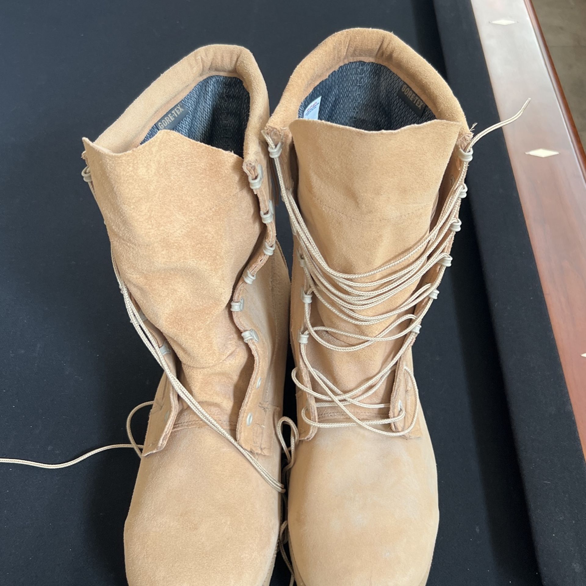 Belleville Tan Military Hunting Boots Gore-Tex Size 13.5 Regular
