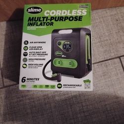 BRAND NEW!!!! The Slime Cordless Multi-Purpose Inflator (#40085)