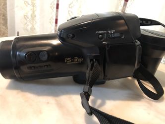 Olympus IS-3DLX with zoom lens IS-Long B-300