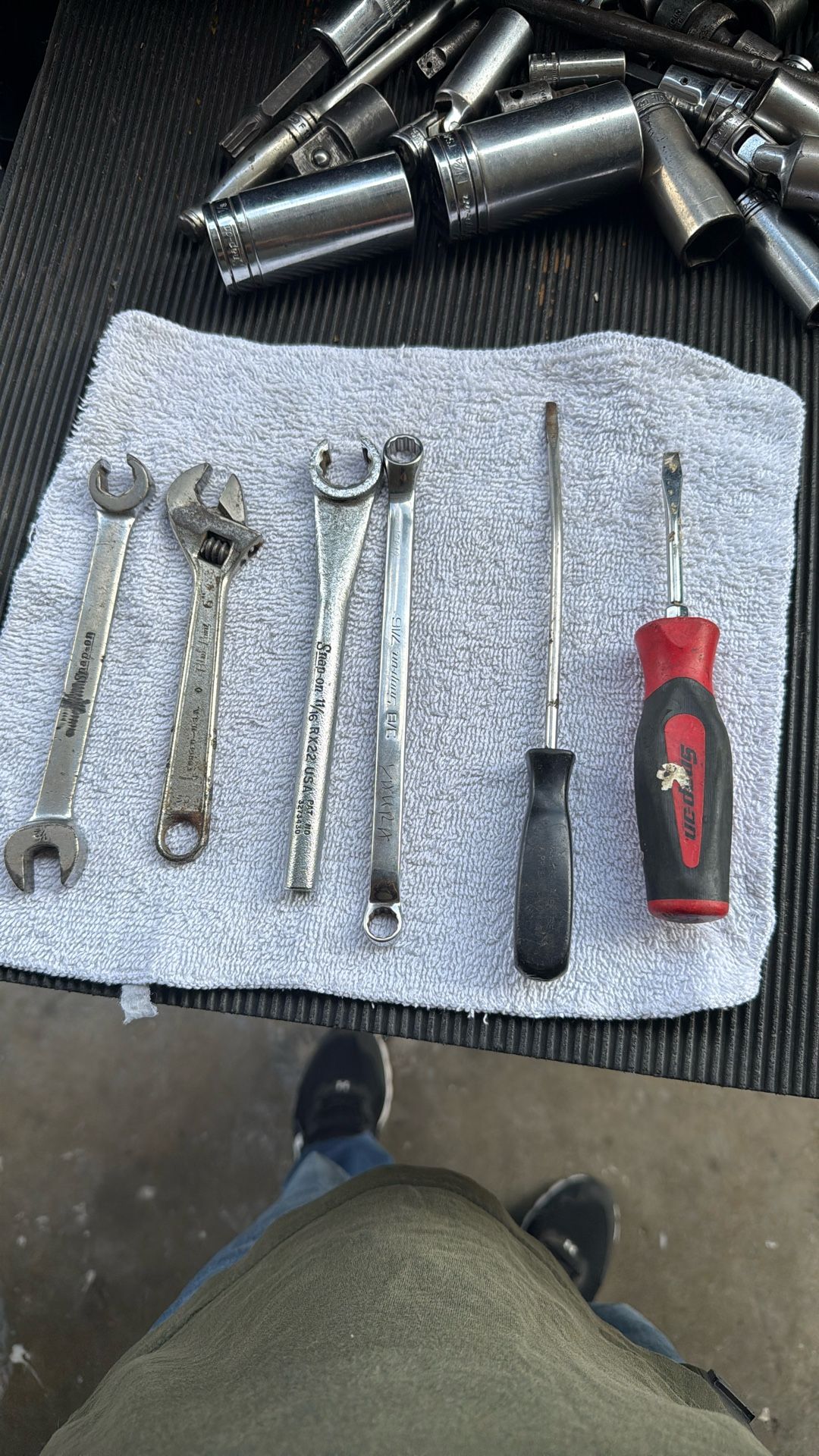 Snap On Wrench & Screw Drivers
