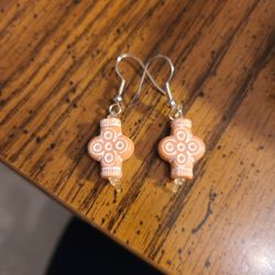 Terra Cotta Type Earrings