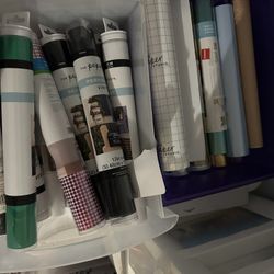 76 Rolls Of Vinyl For Cricut