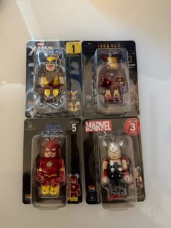 4 Bearbrick and Funko Pop