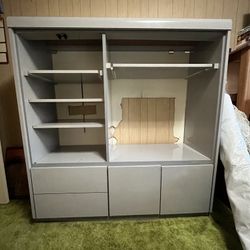 Large Storage Shelf / Entertainment Cabinet