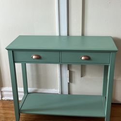 Vintage Wood Entry Table