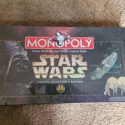 90s Star Wars Monopoly 1st Edition