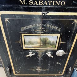 Antique Diebold Jewelers Safe