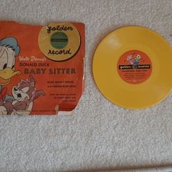 Walt Disney's Baby Sitter-Golden Records