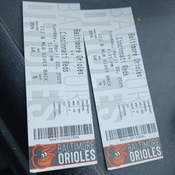 Baltimore And Cincinnati Tickets 