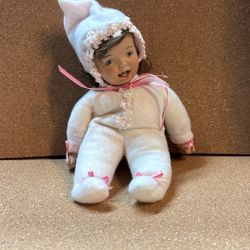 Hand Painted Porcelain Doll