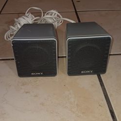 2 Sony Speaker