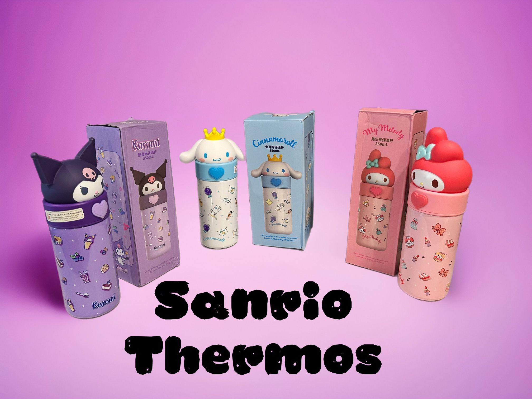Sanrio stainless steel thermos