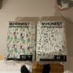 Honest diapers size 7