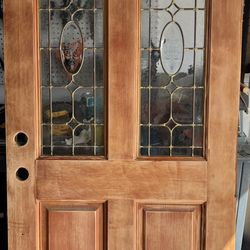 Front Door - Solid Oak