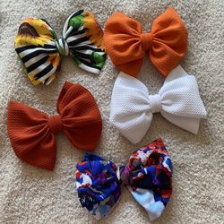 Hair Bow Clips, All For $10