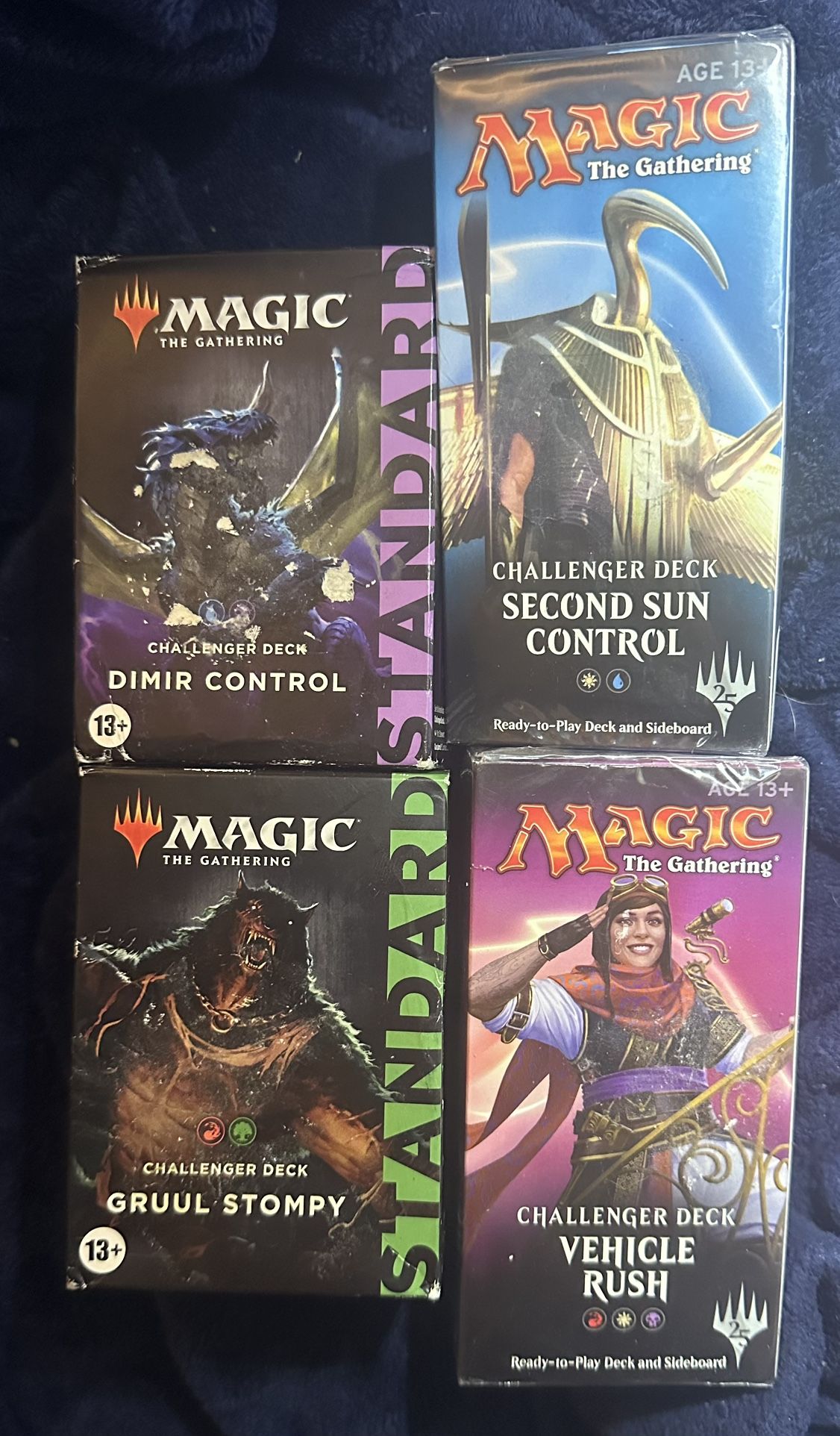 MTG Magic The Gathering 4X Challenger Decks Factory Sealed