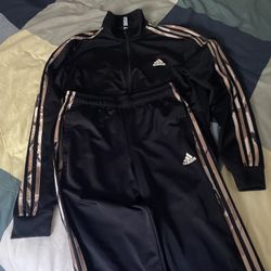 Adidas Track Suit Set (Like New) – Top M / Bottom S