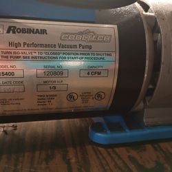 Robinair High Performance Vacuum Pump